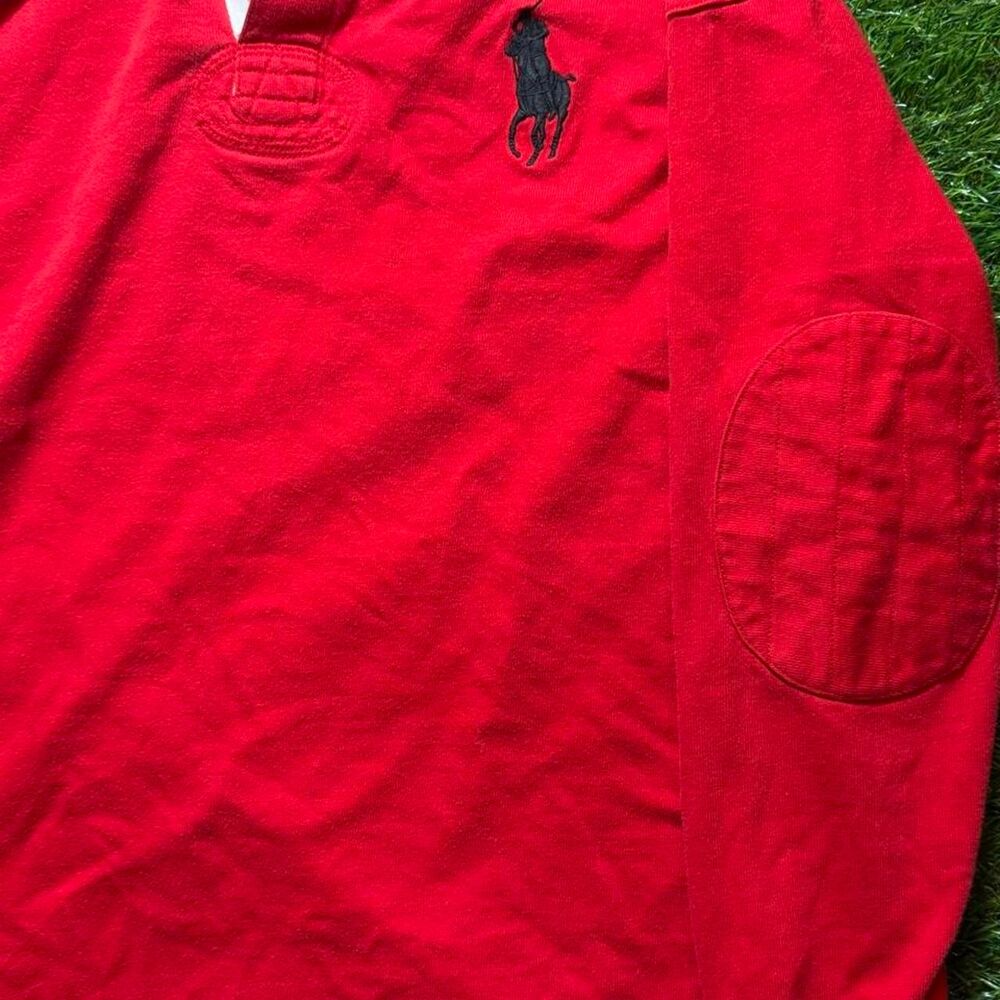 Ralph-lauren Men's Red Polo-shirts - Picture 3 of 5